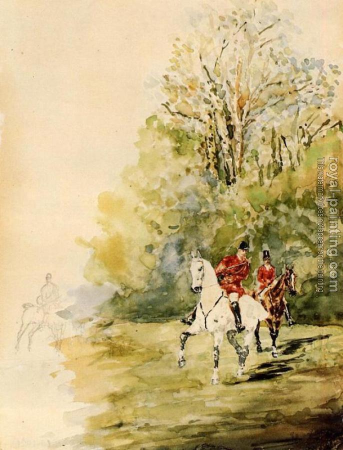Henri De Toulouse-Lautrec : Hunting